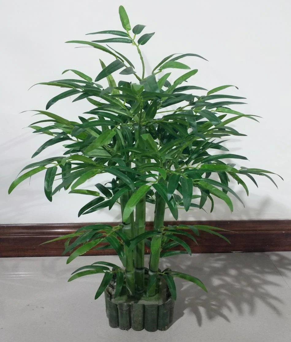 Bamboo Tree x 5 with Base Small 60cm
